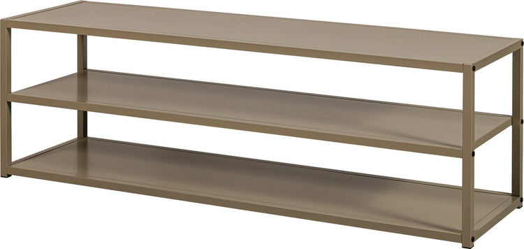 Support meuble TV Woood - métal - argile - 40x120x35 cm