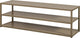 Support meuble TV Woood - métal - argile - 40x120x35 cm