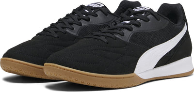 Puma king top it chaussures de sport unisexe - noir- blanc- or