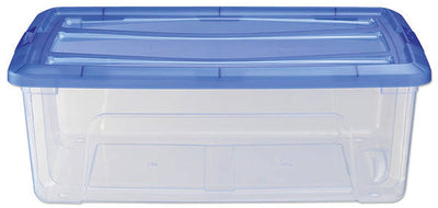 IRIS IRIS TOPBOX BOX BOX 30L 57.5X39X20.5 cm Blue transparent