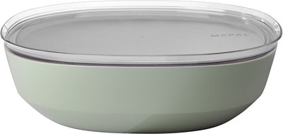 Bol de service Mepal avec couvercle silueta - 4000 ml - saladier - sauge nordique