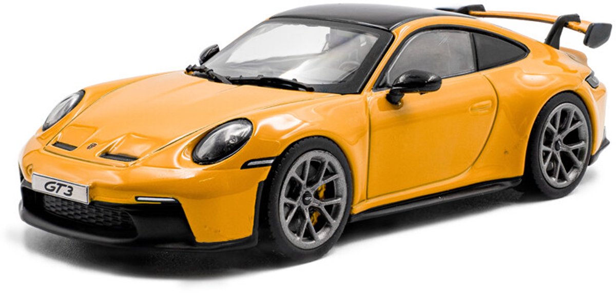 Solido porsche 911 (992) gt3 '23, jaune échelle 1:43