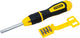 Tournevis multi-embouts Stanley avec cliquet