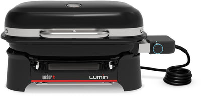 Barbecue électrique compacte Weber Lumin pour l'extérieur (noir)