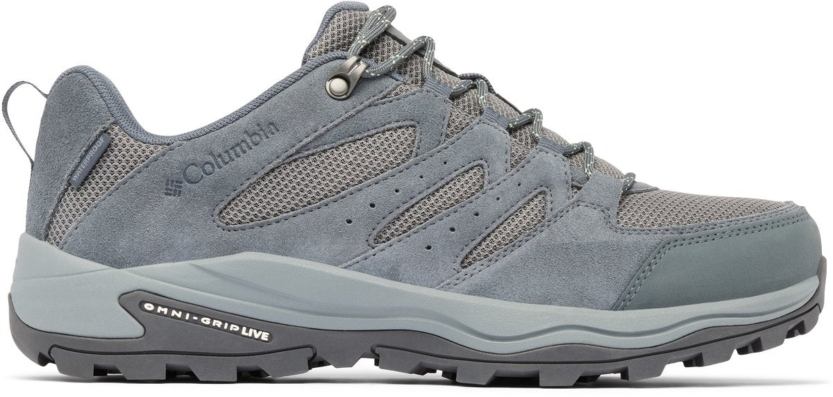 Chaussures de randonnée imperméables pour hommes Columbia redmond™ iv low - graphite, citron haze