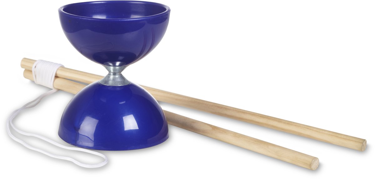 Bs jouets diabolo avec des bâtons bleus