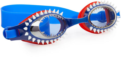Bling2o lunettes de natation enfants - fish n chips - lunettes de plongée - anti-buée - protection UV - bleu