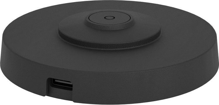 Station de recharge Eglo - chargeur pour lampes de table sans fil - ø 7,7 cm - noir