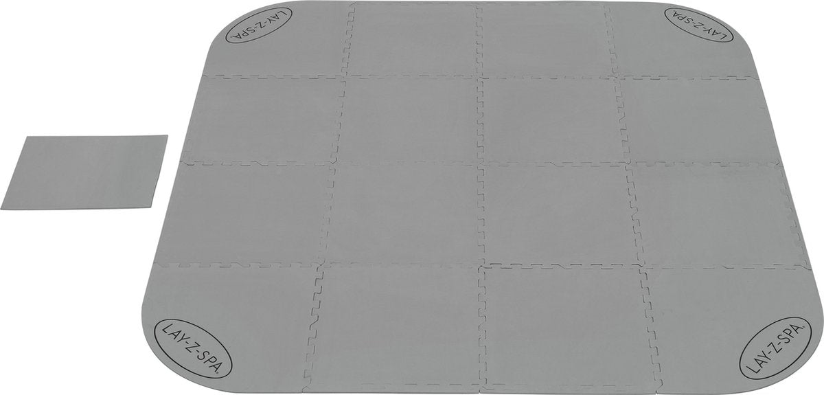 Lay-z spa 60334 protecteur de fond de piscine transparent 196x196cm