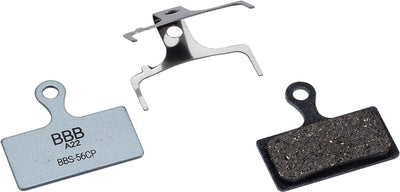 Bbb cycling discstop coolfin plaquettes de rechange - plaquettes de frein de vélo - jeu de remplacement (sans ailettes de refroidissement) pour freins à disque shimano - bbs-56cp