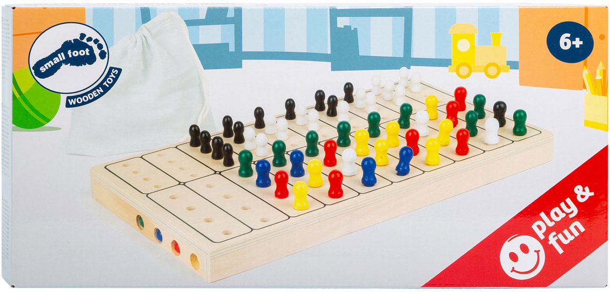 Code secret de petit pied jeu de conseil en bois