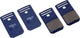 Bbb plaquettes de frein vélo VTT - discstop hp - frein à disque - compatible avec magura mt5 mt7 - organique - bleu - bbs-87