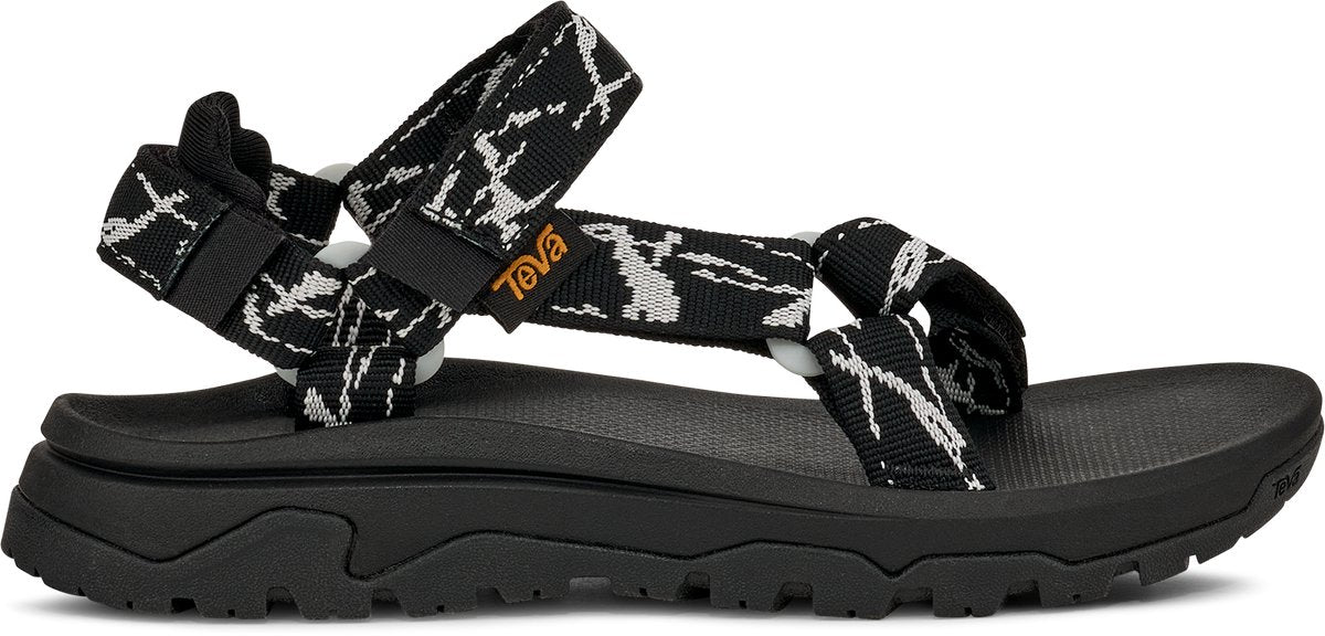 Sandales unisexes Teva c hurricane xlt jr - marbre noir - gris