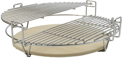 Système de cuisson multi-niveaux Patton - kit d'extension pour grand kamado 20