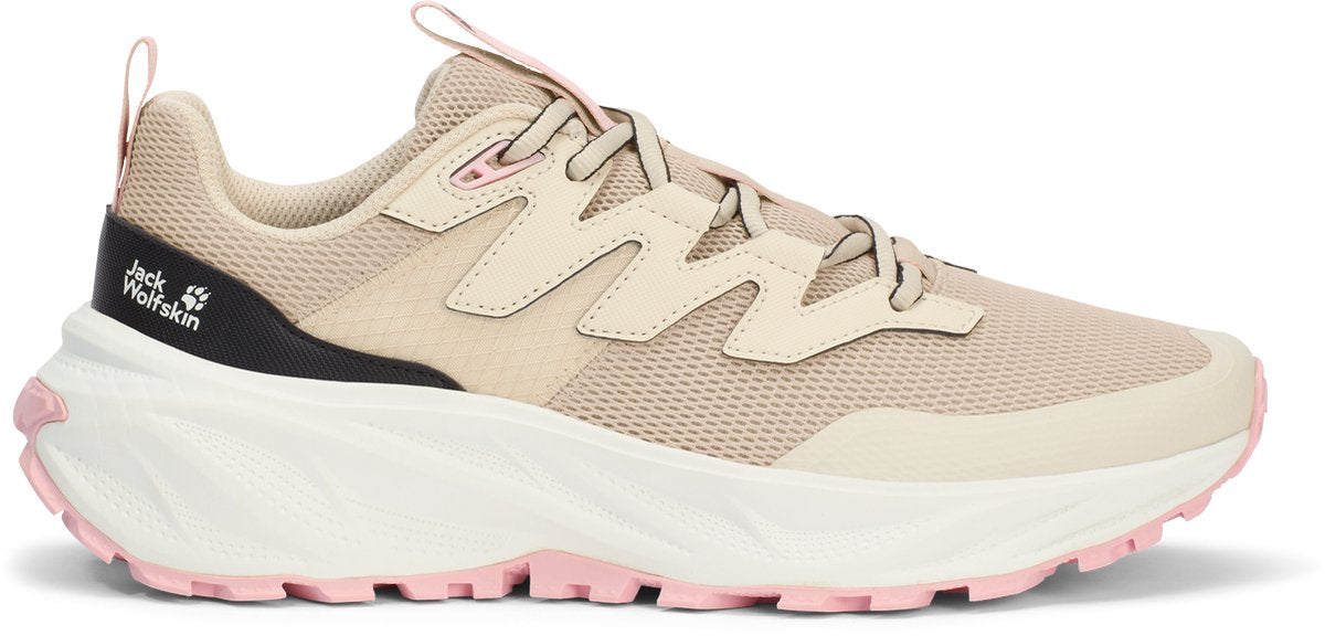 Jack wolfskin ps trail low w bottes de randonnée femme-huître