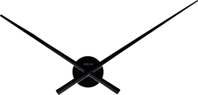Nextime Nextime NE-3118ww Wal Clock Slide. 70 cm, noir, «mains»