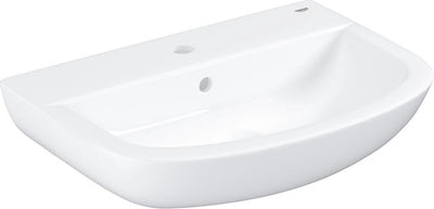 Lavabo Grohe bau - céramique - 55 x 39 cm - blanc