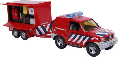 Camion de pompiers + remorque