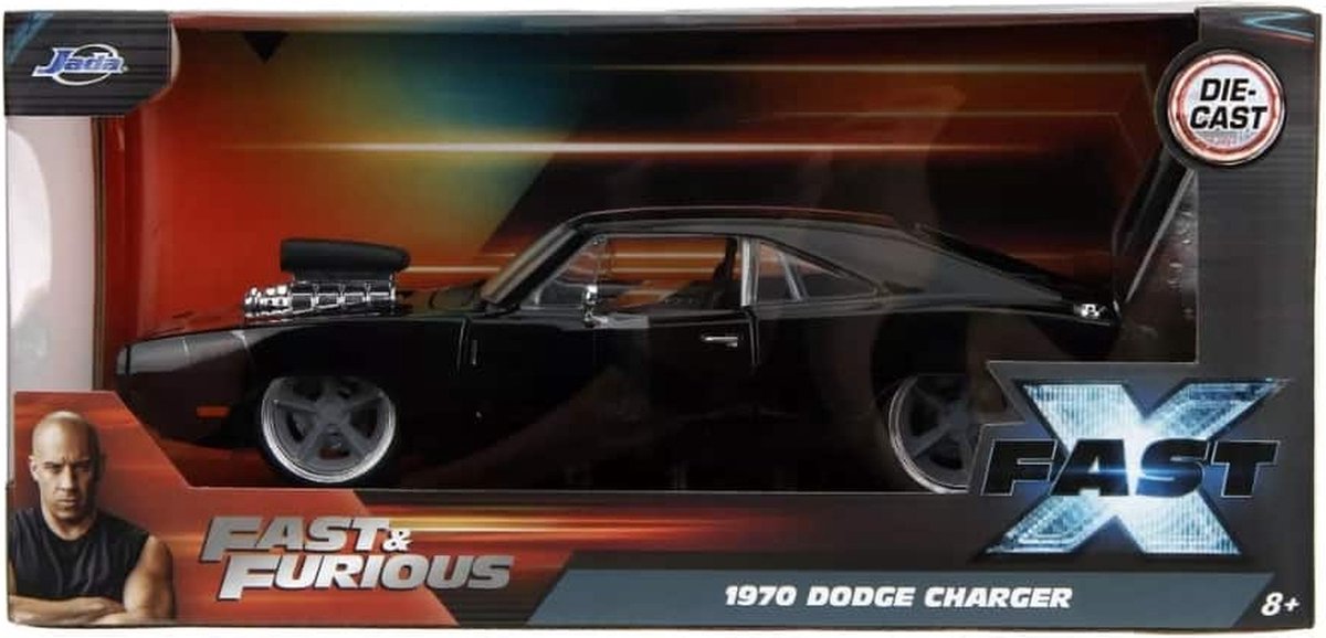 Jada Toys Dodge 1970 Fast Furious Modèle de voiture de tourisme prêt à l'emploi (modèle)