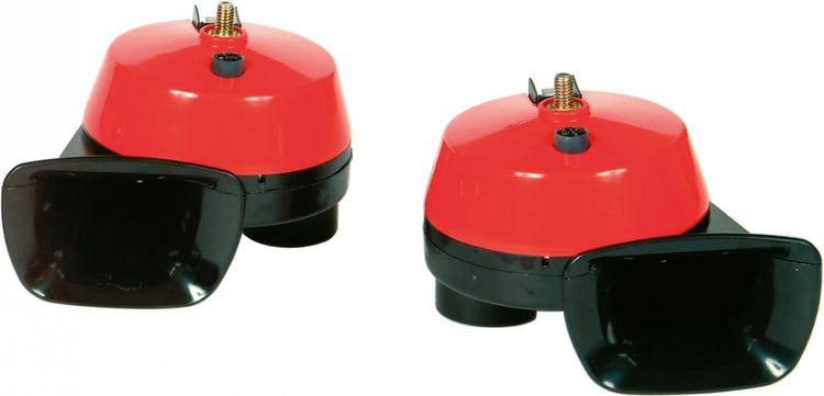 Klaxons électriques Carpoint - 2 tons 12v 112 db - klaxon de voiture