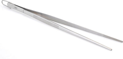 Pincettes de cuisine Gefu 30 cm – acier inoxydable – pour la cuisine, le barbecue et les travaux de précision