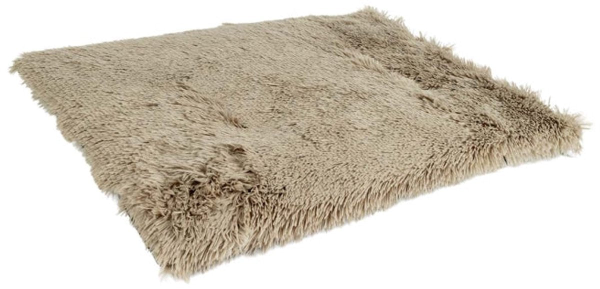 Duvo plus - tapis de couchage pour chiens - beige - xl - 107x71x7cm - lavable