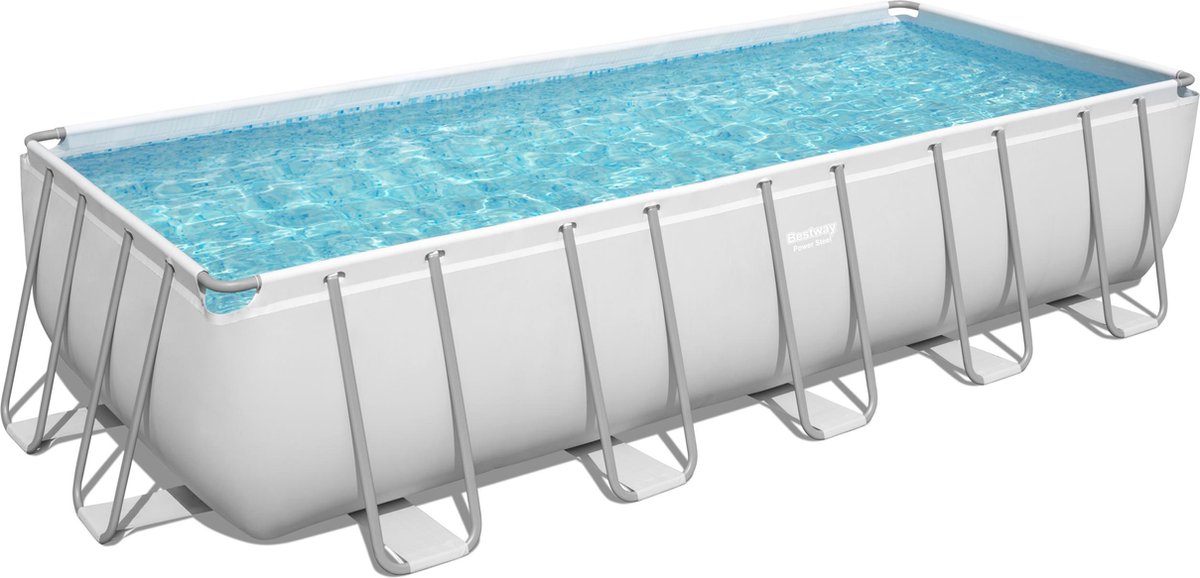 Bestway power steel bestway - piscine - power - acier - hors sol - rectangulaire - 19281 - l