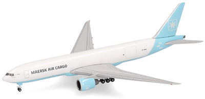 Herpa boeing 777f maersk air cargo maersk cygne