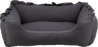 Panier de chien Trixie Amelie gris foncé angulaire