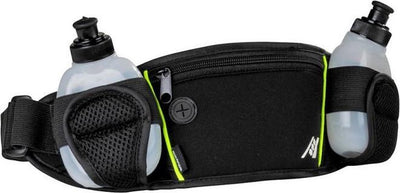 Ceinture pour bouteilles Rucanor - ceinture pour boissons comprenant 2 bouteilles - noir