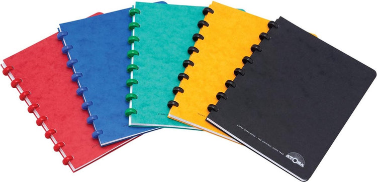 Carnet motif Atoma format 165 x 21 cm 100 pages lignées