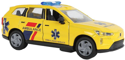 Globe ambulance pour enfants volvo ex90 nl moulé sous pression avec lumière et son