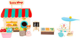 Petit pied Houten ensemble Speelwinkel Poppenhuis, 15dlg. - afbeelding 1
