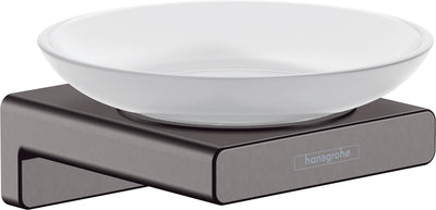 Porte-savon Hansgrohe addtoris chrome noir brossé