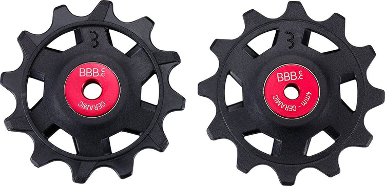 Bbb cycling roues de dérailleur en céramique sram-roues de dérailleur 12 vitesses-durable-noir-12t-rollboys céramique 12t sr bdp-20