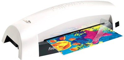 Machine à plastifier Fellowes Lunar A4 - 80 125 microns - avec LED anti-grippage prête à l'emploi - compacte et conviviale