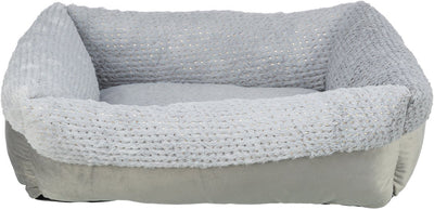 Trixie - lit pour chien Noël Livia - gris - 80x60 cm