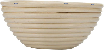 Panier de fermentation Westmark, pour 1000 - 1500 g de pâte à pain, rond, diamètre : 20,5 cm, rotin, beige clair