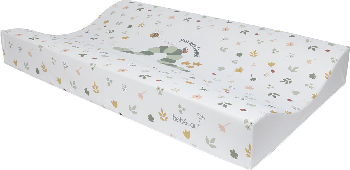 Matelas à langer Bébé-jou jardin bohème 72x44cm