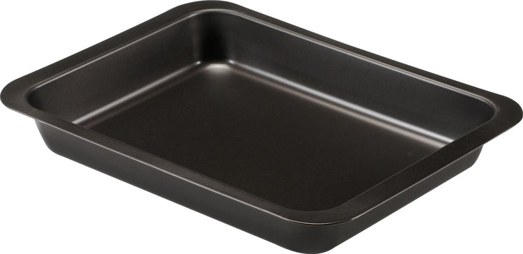 Rôtissoire culinaire Basic 22 x 28 cm - Plat de cuisson sans PFA - Acier au carbone - Pour rôtir, rôtir et cuire au four