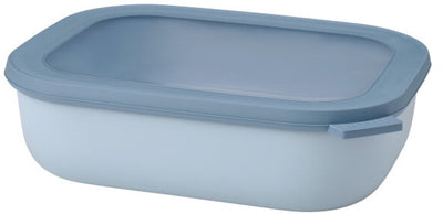 Mepal - boîte de conservation alimentaire multi bols cirqula - 2000 ml - rectangulaire - bleu nordique