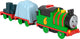 Train jouet Mattel Fisher-Price, les amis de Thomas parlent de Percy avec le son.