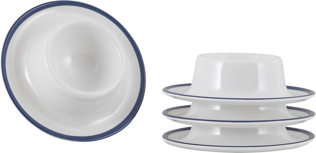 Gimex - ligne linea - coquetier - bleu - 4 pièces
