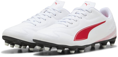 Chaussures de sport Puma Vitoria II FG AG pour hommes - blanc-rouge