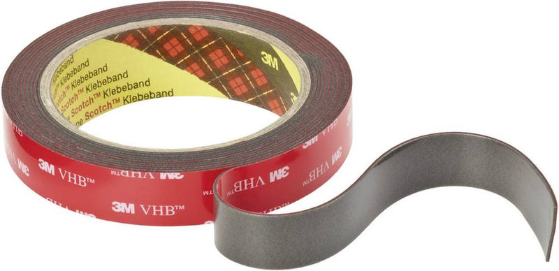 3m vhb™ 4611f 4611193 ruban adhésif double face vhb 4611f gris foncé (l x l) 3 m x 19 mm 1 pièce(s)