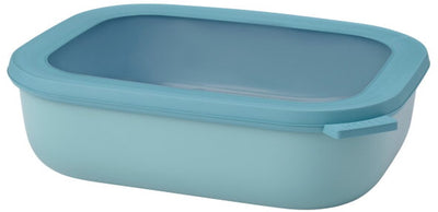 Mepal - récipient alimentaire multi-bols cirqula - 2000 ml - rectangulaire - vert nordique