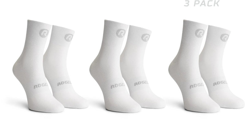 Rogelli core chaussettes de cyclisme - lot de 3 - blanc - 36 39