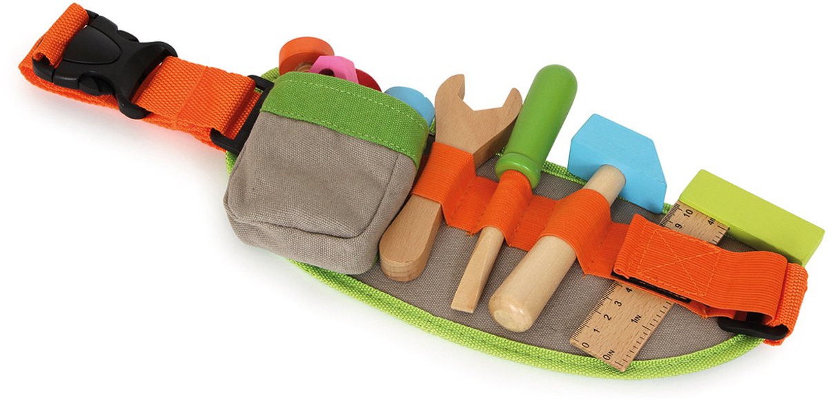 Ceinture à outils en bois à petit pied