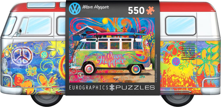 Eurographics Volkswagen - VW Wave Hopper - 550 pièces - Puzzle à collectionner