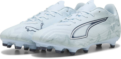 Puma ultra 6 play fg ag chaussures de sport unisexe - bleu glacé- bijou blanc-bleu